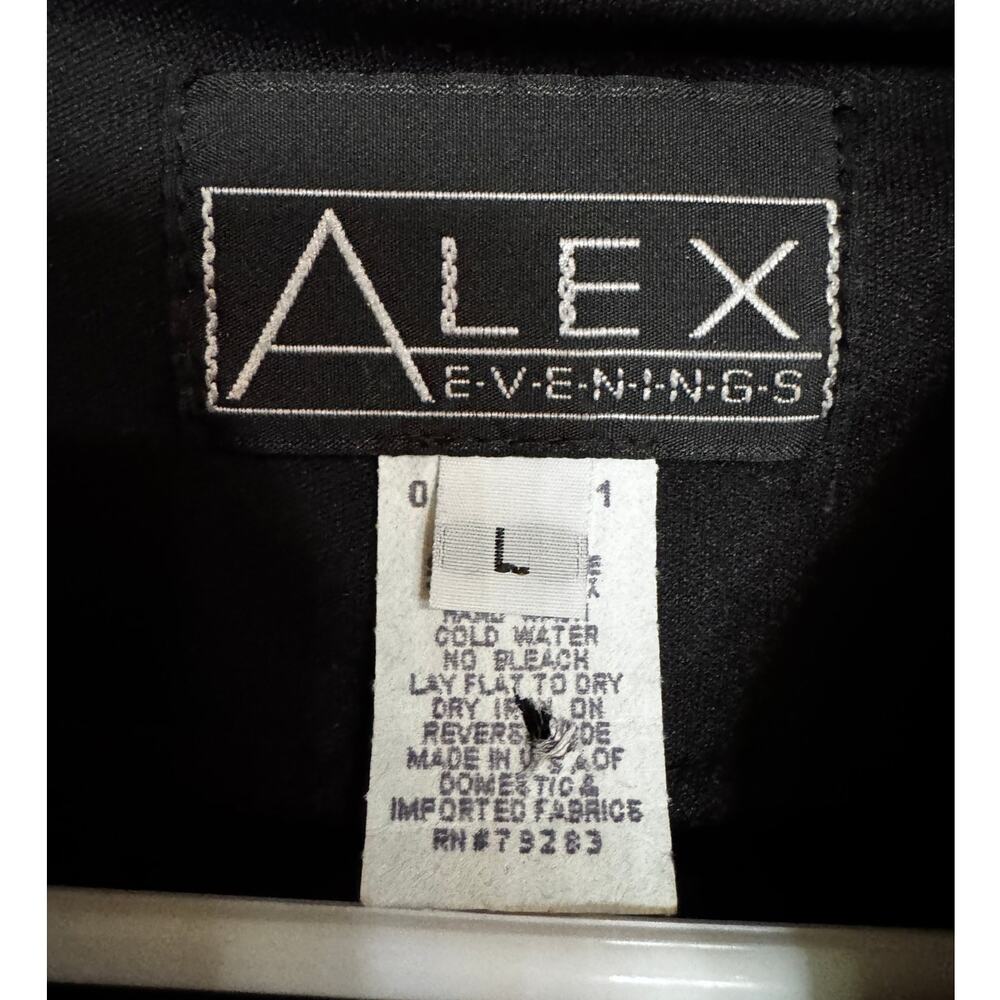 Vintage Alex Evenings Jacket & Tank Two-Piece Set Size: L - Picture 4 of 4